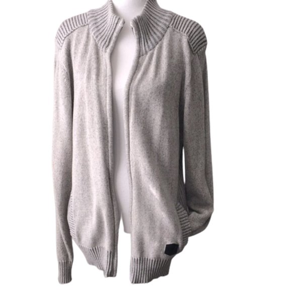 PROJEK Raw men’s cable knit cardigan - Picture 1 of 7